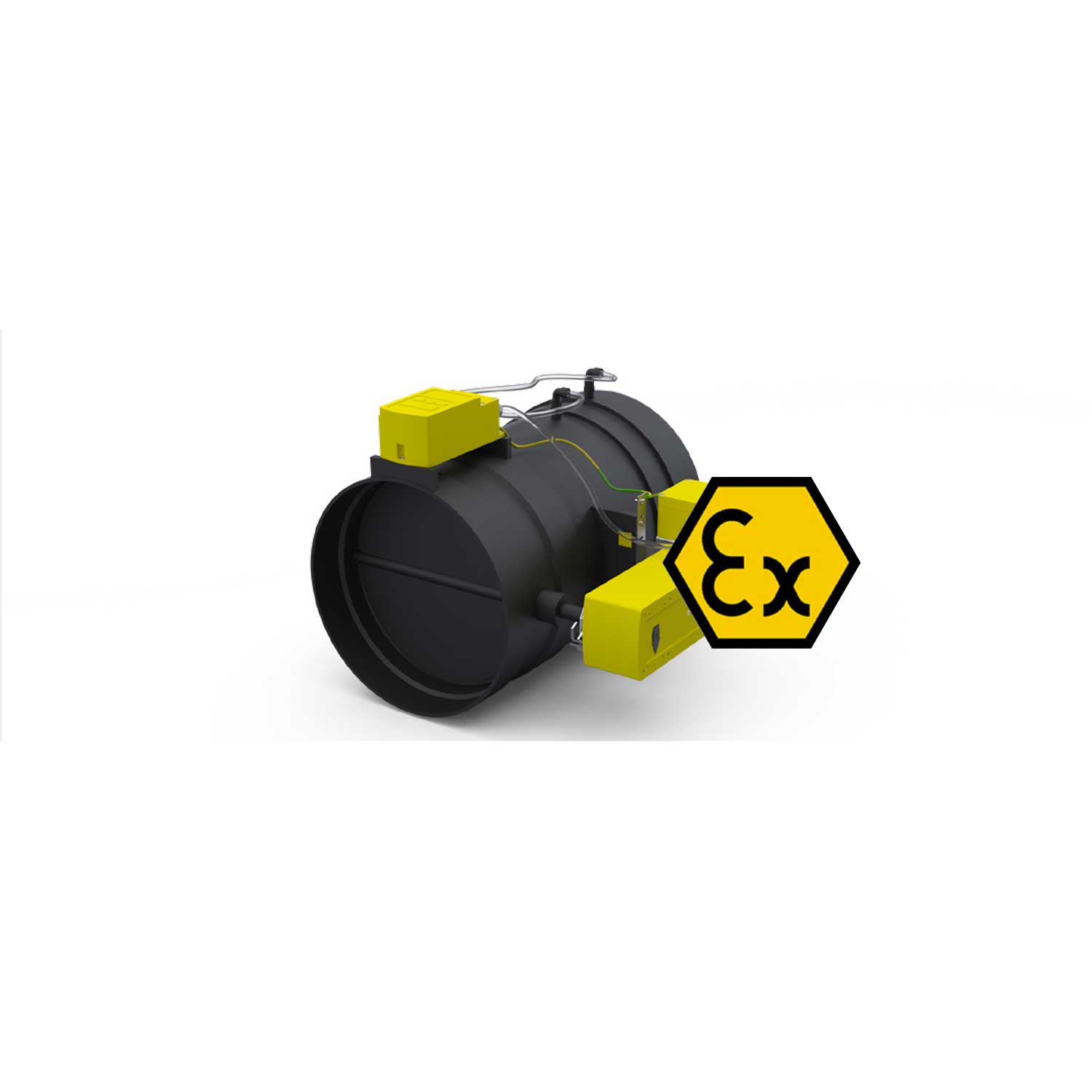 Air Control Dampers | Hava Kontrol Damperleri - RVT-R-EX VAV PP, VARIABLE FLOW REGULATOR (FOR CORROSIVE ENVIRONMENTS)